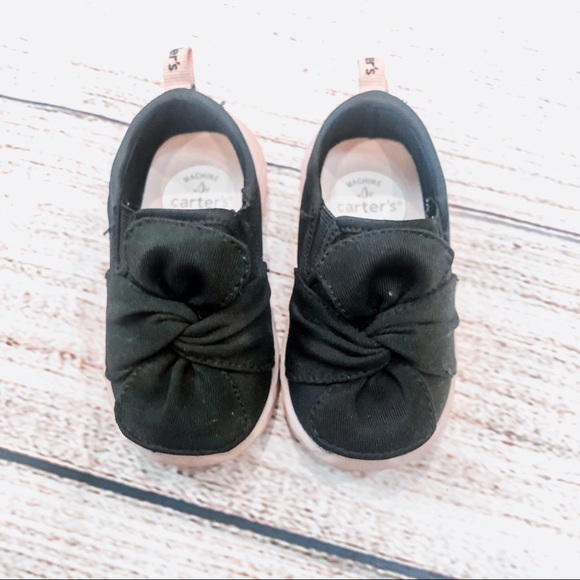 Carter's Other - Carter’s Black Bow Sneakers
